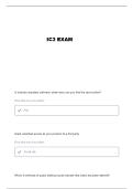 IC3 LEVEL 3 2&period;0 QUESTIONS AND VERIFIED ANSWERS
