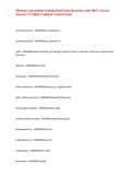 200 hour yoga teacher training final Exam Questions with 100&percnt; Correct Answers &vert; Verified &vert; Updated &lpar;Actual Exam&rpar;&NewLine;