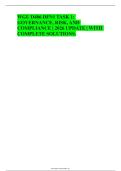 WGU D486 DFN1 TASK 1&colon; GOVERNANCE&comma; RISK&comma; AND COMPLIANCE &vert; 2026 UPDATE &vert; WITH COMPLETE SOLUTIONS&period;&NewLine;