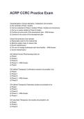ACRP CCRC Practice Exam Questions with Detailed Explanations &lpar;2026&sol;2027&rpar;&NewLine;