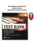 Test Bank for Business Intelligence&comma; Analytics&comma; Data Science&comma; and AI &ndash; 4th Edition by Ramesh Sharda&comma; Dursun Delen&comma; Efraim Turban &ndash; Full Pack Test Bank with Solutions &lpar;Ch&period; 1&ndash;11&rpar; &vert;&vert; Latest &vert;&vert; Instant Downl&NewLine;