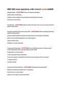 NSG 526 exam questions with correct answers&commat;2026&NewLine;