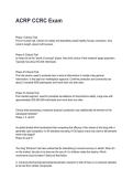ACRP CCRC Exam Questions and Correct Answers with Rationales &lpar;2026&sol;2027&NewLine;