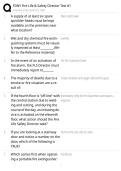 Fire Department of New York &lpar;FDNY&rpar; Fire and Life Safety Director Exam EXAM STUDY GUIDE 2026&sol;2027 ACCURATE QUESTIONS WITH CORRECT DETAILED SOLUTIONS &vert;&vert; 100&percnt; GUARANTEED PASS NEWEST VERSION