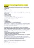 ACEDS 2026 FINAL EXAMS QUESTIONS AND ANSWERS RATED A&period;pdf