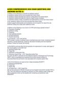 ACEDS COMPREHENSIVE 2026 EXAM QUESTIONS AND ANSWERS RATED A&period;pdf