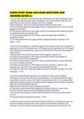 ACEDS STUDY GUIDE 2026 EXAM QUESTIONS AND ANSWERS RATE