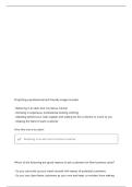 NRF CUSTOMER SERVICE EXAM STUDY GUIDE QUESTIONS AND CORRECT ANSWERS 