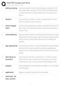 Texas Examinations of Educator Standards &lpar;TExES&rpar; Pedagogy and Professional Responsibilities &lpar;PPR&rpar; Concepts and Terms EXAM STUDY GUIDE 2026&sol;2027 ACCURATE QUESTIONS WITH CORRECT DETAILED SOLUTIONS &vert;&vert; 100&percnt; GUARANTEED PASS NEWEST VERSION