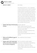 NSG 521 Exam 1 EXAM STUDY GUIDE 2026&sol;2027 ACCURATE QUESTIONS WITH CORRECT DETAILED SOLUTIONS &vert;&vert; 100&percnt; GUARANTEED PASS NEWEST VERSION