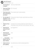 POLI 201 Exam 2 EXAM STUDY GUIDE 2026&sol;2027 ACCURATE QUESTIONS WITH CORRECT DETAILED SOLUTIONS &vert;&vert; 100&percnt; GUARANTEED PASS NEWEST VERSION