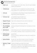 POLI 201 Exam 2 EXAM STUDY GUIDE 2026&sol;2027 ACCURATE QUESTIONS WITH CORRECT DETAILED SOLUTIONS &vert;&vert; 100&percnt; GUARANTEED PASS NEWEST VERSION