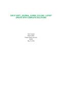 CM107 UNIT7&lowbar;JOURNAL&lowbar;KAREN&lowbar;COLLINS &vert; LATEST UPDATE WITH COMPLETE SOLUTIONS