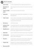 POLI 201 Final Exam EXAM STUDY GUIDE 2026&sol;2027 ACCURATE QUESTIONS WITH CORRECT DETAILED SOLUTIONS &vert;&vert; 100&percnt; GUARANTEED PASS NEWEST VERSION