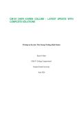 CM107&lowbar;UNIT9&lowbar;KAREN COLLINS - LATEST UPDATE WITH COMPLETE SOLUTIONS 