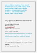SOE PARAMEDIC FINAL EXAM &vert;&vert; MOST RECENT &NewLine;EXAM 2026&vert;2027 ACTUAL COMPLETE REAL EXAM &NewLine;QUESTIONS AND CORRECT WELL DEFINED &NewLine;ANSWERS &lpar;VERIFIED ANSWERS&rpar; ALREADY               &NewLine;GRADED A&plus;  &vert; GUARANTEED SUCCESS&excl;&excl;                  &NewLine;NEWEST EXAM &vert; JUST RELEASED&excl;&excl;