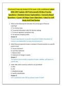 Chartered Financial Analyst &lpar;CFA&rpar; Level I &lpar;UK candidates&rpar; Latest &NewLine;2026-2027 Update 100 Professionally Written Practice &NewLine;Questions &bull; Detailed Answer Explanations &bull; Scenario-Based &NewLine;Questions &bull; Covers All Major Exam Objectives &bull; Ideal For Self&NewLine;Study And 