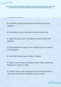INSY 2303 COMPREHENSIVE EXAM SCRIPT COMPLETE QUESTIONS VERIFIED SOLUTIONS