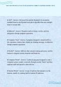 INSY 2303 UPDATED ACTUAL EXAM QUESTIONS CORRECT ANSWERS GRADED A PLUS&period;pdf&NewLine;&NewLine;