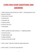 ULTIMATE NHA CCMA BUNDLED EXAMS 2026&ndash;2027 &vert; CCMA Final Practice Test & Study Guide &vert; NHA CCMA Certification Review &vert; Clinical Patient Care&comma; EKG&comma; Phlebotomy&comma; Pharmacology&comma; Medical Office Procedures & Practice Questions &vert; Comprehensive Medical Assistant Cer