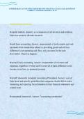 INTERMEDIATE ACCOUNTING MIDTERM ONE UPDATED ACTUAL EXAM QUESTIONS CORRECT ANSWERS GRADED A PLUS&period;pdf&NewLine;&NewLine;