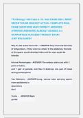 TTU Biology 1402 Exam 2- Dr&period; Held EXAM 2026 &vert;&vert; MOST &NewLine;RECENT EXAM 2026&vert;2027 ACTUAL COMPLETE REAL &NewLine;EXAM QUESTIONS AND CORRECT ANSWERS &NewLine;&lpar;VERIFIED ANSWERS&rpar; ALREADY GRADED A&plus; &vert; &NewLine;GUARANTEED SUCCESS&excl;&excl; NEWEST EXAM &vert;                        &NewLine;JUST RELEASED&excl;&excl;