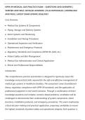 NFPA 99 MEDICAL GAS PRACTICE EXAM &ndash; QUESTIONS AND ANSWERS &vert;&NewLine;VERIFIED AND WELL DETAILED ANSWERS &vert; PLUS RATIONALES &vert; DOWNLOAD&NewLine;AND PASS &vert; LATEST EXAM UPDATE 2026&sol;2027