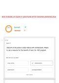 WGU Nursing 3P Exam Practice Questions & Verified Answers &lpar;97 Q&A&rpar;