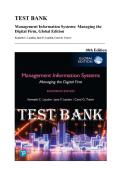 Test Bank &mdash; Management Information Systems&colon; Managing the Digital Firm&comma; Global Edition&comma; 18th Edition &lpar;Laudon&comma; Laudon&comma; Traver&comma; 2025&rpar; &vert; All Chapters 1-15 Covered&NewLine;