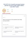 WGU D775 &vert; PA 2 &vert; Second Pre-assessment Variation &vert; Questions And Answers With Complete Solution &vert; Latest 2026&sol;27 Update