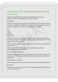Cardio 360 eaq Exam questions and answers grade A&plus;&NewLine;latest update&NewLine;A patient is hospitalized with a suspected abdominal aortic aneurysm&period;&NewLine;Which test will be used to image the entire aortic system&quest;&NewLine;Angiography&NewLine;A patient who has prosthetic heart valves is