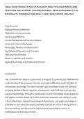 WGU C180 INTRODUCTION TO PSYCHOLOGY OBJECTIVE ASSESSMENT EXAM &NewLine;QUESTIONS AND ANSWERS &vert; VERIFIED AND WELL DETAILED ANSWERS &vert; PLUS&NewLine;RATIONALES &vert; DOWNLOAD AND PASS &vert; LATEST EXAM UPDATE 2026&sol;2027