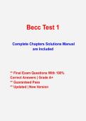 BECC &lpar;Basic Emergency Care Course&rpar; Test 1 Questions & Answers PDF &vert; Complete Practice Test &vert; Latest 2026&ndash;2027