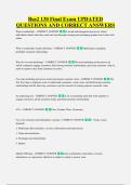 Bus2 130 Final Exam UPDATED &NewLine;QUESTIONS AND CORRECT ANSWERS