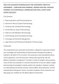 WGU D116 ADVANCED PHARMACOLOGY PRE-ASSESSMENT OBJECTIVE&NewLine;ASSESSMENT &ndash; QUESTIONS AND ANSWERS &vert; VERIFIED AND WELL DETAILED&NewLine;ANSWERS &vert; PLUS RATIONALES &vert; DOWNLOAD AND PASS &vert; LATEST EXAM&NewLine;UPDATE 2026&sol;2027