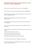 Pump OPS EXAM comprehensive questions and verified answers ACTUAL EXAM TEST&excl;&excl; Graded A&plus; &vert; 2026&vert;2027 EXAM 