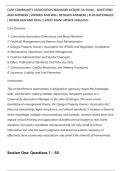 CAM-COMMUNITY ASSOCIATION MANAGER LICENSE GA EXAM &ndash; QUESTIONS&NewLine;AND ANSWERS &vert; VERIFIED AND WELL DETAILED ANSWERS &vert; PLUS RATIONALES&NewLine;&vert; DOWNLOAD AND PASS &vert; LATEST EXAM UPDATE 2026&sol;2027