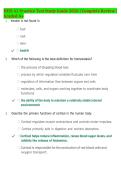 HESI A2 Practice Test Study Guide 2026&sol;2027 &vert; Complete Review &vert; Latest Update &vert; Graded A&plus;