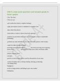 CNA FL state exam questions and answers grade A&plus;&NewLine;latest update&NewLine;CNA "Do Nots"&NewLine;CNA's do not&colon;&NewLine;-give medication &lpar;unless complete training&rpar;&NewLine;-apply prescription cream