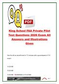 King Schools FAA Private Pilot Knowledge Test &vert; 2026 Exam Prep &vert; 120&plus; Practice Questions & Complete Answer Explanations &vert; FAA Regulations&comma; Navigation&comma; Weather&comma; Airspace & Flight Planning &vert; Federal Aviation Administration &lpar;FAA&rpar;