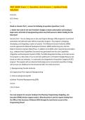 PMT 3600V Exam 1 &vert; Questions And Answers &vert; Updated Study &NewLine;Solutions 