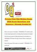 FAA PRIVATE PILOT EXAM COMPLETE PACKAGE DEAL