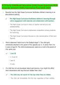 ILTS Early Childhood Education &lpar;206&rpar; Exam Questions & Answers 2026&sol;2027 &vert; Comprehensive Review &vert; Latest Update &vert; Graded A&plus;