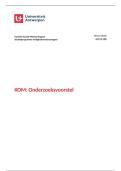Examenopdracht onderzoeksvoorstel &vert; Kwantitatieve Onderzoeksmethoden &vert; UA &vert; 2025&sol;26