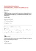 WILKES UNIVERSITY NSG 526 EXAM 1 -&NewLine;ORIGINAL PMHNP EXAM QUESTIONS AND ANSWERS 2026-2027&NewLine;