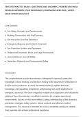 FSVO IFSI PRACTICE EXAM &ndash; QUESTIONS AND ANSWERS &vert; VERIFIED AND WELL&NewLine;DETAILED ANSWERS &vert; PLUS RATIONALES &vert; DOWNLOAD AND PASS &vert; LATEST&NewLine;EXAM UPDATE 2026&sol;2027