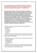 WGU D344 OBJECTIVE ASSESSMENT EXAM 2026&colon; 300 ACTUAL Questions with Correct Answers & Detailed Rationales &vert; Guaranteed Pass&NewLine;&NewLine;