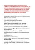 VIRGINIA &lpar;VA&rpar; ESC ELECTRONIC&sol;COMMUNICATION SERVICE CONTRACTOR EXAM COMPREHENSIVE 200 QUESTION PRACTICE TEST WITH VERIFIED ANSWERS&comma; DETAILED RATIONALES&comma; AND FULL SCOPE COVERAGE &lpar;LOW-VOLTAGE SYSTEMS&comma; NEC ARTICLES 725&sol;770&sol;800&comma; FIBER OPTICS&comma; FIRE ALARMS&comma; SECU