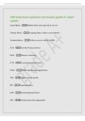 CNA State Exam questions and answers grade A&plus; latest&NewLine;update&NewLine;Acute Illness - Sudden illness and expected to recover&NewLine;Chronic illness - On-going illness with no cure &lpar;arthritis&rpar;&NewLine;Terminal Illness - Will not recover &lpar;AD & COPD&rpar;&NewLine;ALR - Assisted living resid