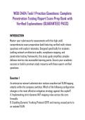 WGU D484 Task 1 Practice Questions&colon; Complete Penetration Testing Report Exam Prep Bank with Verified Explanations &lpar;GUARANTEED PASS&rpar;